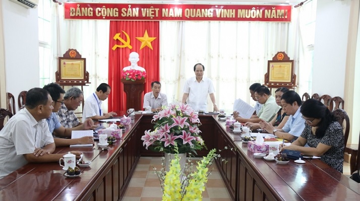 Đoàn công tác của Hội NCT Việt Nam làm việc với Thường trực Ban Công tác NCT tỉnh Hậu Giang